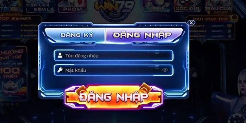 Hướng dẫn đăng nhập tài khoản Win79 