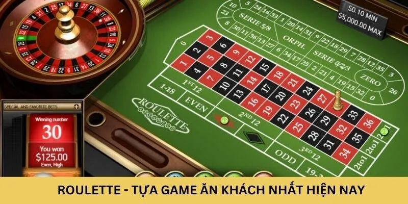 Roulette - Tựa game ăn khách nhất hiện nay