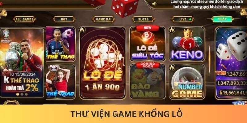 Thư viện game khổng lồ